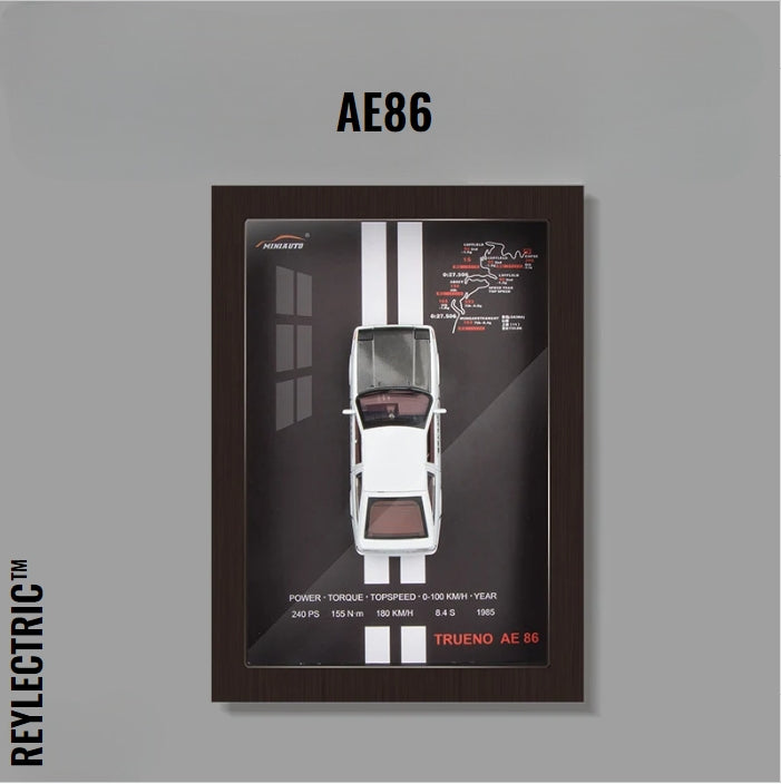 3D Reylectric Car Frame Ae86